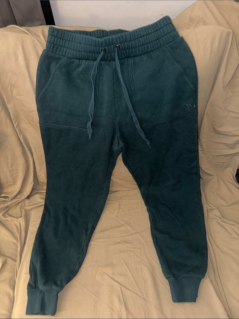 Victoria's Secret Teal Drawstring Jogger Pants